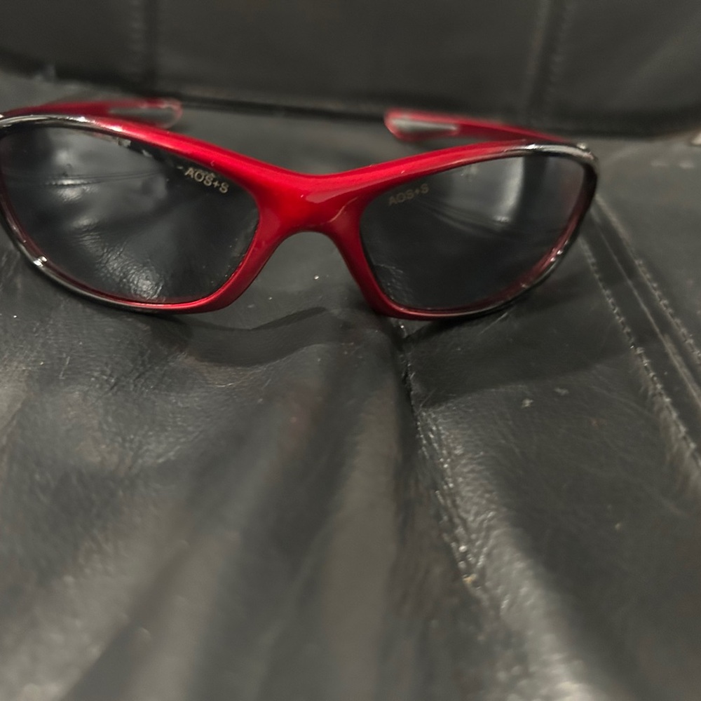 AOS Red and Black Sunglasses